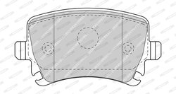 SET PLACUTE FRANA FERODO FDB5107 - Compatibil cu BENTLEY, SEAT, SKODA, VW