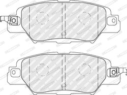 Set placute frana Ferodo FDB5116