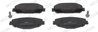 SET PLACUTE FRANA FERODO FDB5198 - Compatibil cu RENAULT