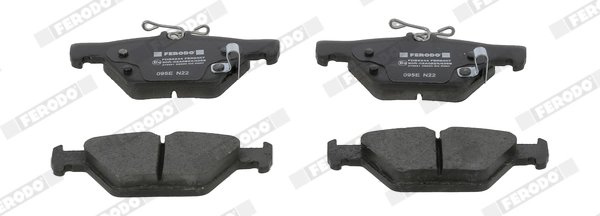 SET PLACUTE FRANA FERODO FDB5244 - Compatibil cu SUBARU