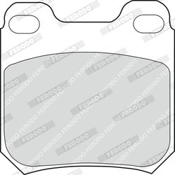 Set placute frana Ferodo FDB525
