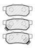 SET PLACUTE FRANA FERODO FDB5341 - Compatibil cu HONDA