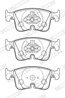 SET PLACUTE FRANA FERODO FDB5349 - Compatibil cu AUDI, SKODA, VW