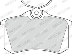 SET PLACUTE FRANA FERODO FDB541 - Compatibil cu AUDI, CITROEN, LOTUS, MG, PEUGEOT, RENAULT, SEAT, VW