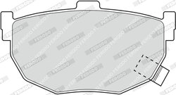 Set placute frana Ferodo FDB638