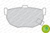 SET PLACUTE FRANA FERODO FDB638 - Compatibil cu HYUNDAI, KIA, NISSAN