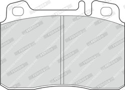 Set placute frana Ferodo FDB646