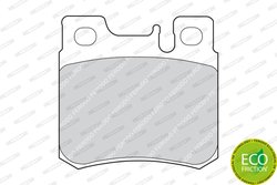 SET PLACUTE FRANA FERODO FDB644 - Compatibil cu MERCEDES-BENZ