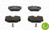 Set placute frana Ferodo FDB660