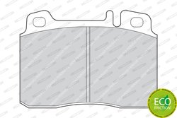 Set placute frana Ferodo FDB646