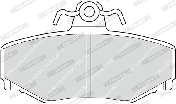 SET PLACUTE FRANA FERODO FDB676 - Compatibil cu VOLVO