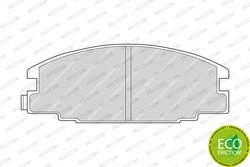 Set placute frana Ferodo FDB678