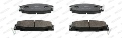 SET PLACUTE FRANA FERODO FDB678 - Compatibil cu BEDFORD, ISUZU, OPEL, VAUXHALL