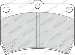 Set placute frana Ferodo FDB715