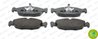 Set placute frana Ferodo FDB732