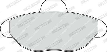 SET PLACUTE FRANA FERODO FDB749 - Compatibil cu FIAT