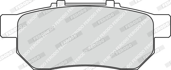 Set placute frana Ferodo FDB778