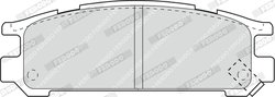 Set placute frana Ferodo FDB790
