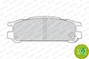 SET PLACUTE FRANA FERODO FDB790 - Compatibil cu SUBARU