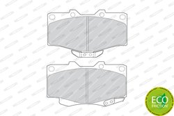 Set placute frana Ferodo FDB797