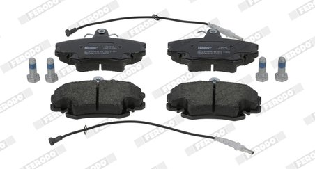 SET PLACUTE FRANA FERODO FDB845 - Compatibil cu ALPINE, DACIA, PEUGEOT, RENAULT