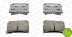 SET PLACUTE FRANA FERODO FDB815 - Compatibil cu AC, ASTON MARTIN, BRISTOL, DAIMLER, DE TOMASO, JAGUAR, JENSEN, LAMBORGHINI, MASE