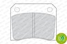 SET PLACUTE FRANA FERODO FDB815 - Compatibil cu AC, ASTON MARTIN, BRISTOL, DAIMLER, DE TOMASO, JAGUAR, JENSEN, LAMBORGHINI, MASE