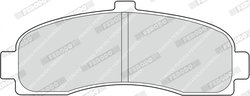 SET PLACUTE FRANA FERODO FDB859 - Compatibil cu NISSAN