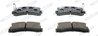 SET PLACUTE FRANA FERODO FDB848 - Compatibil cu TOYOTA