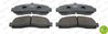 SET PLACUTE FRANA FERODO FDB859 - Compatibil cu NISSAN