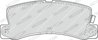 SET PLACUTE FRANA FERODO FDB848 - Compatibil cu TOYOTA