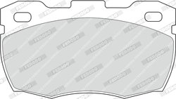 SET PLACUTE FRANA FERODO FDB871 - Compatibil cu LAND ROVER