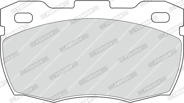SET PLACUTE FRANA FERODO FDB871 - Compatibil cu LAND ROVER