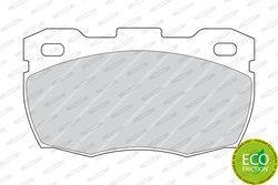 SET PLACUTE FRANA FERODO FDB871 - Compatibil cu LAND ROVER