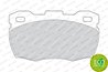 SET PLACUTE FRANA FERODO FDB871 - Compatibil cu LAND ROVER