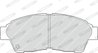 SET PLACUTE FRANA FERODO FDB867 - Compatibil cu TOYOTA