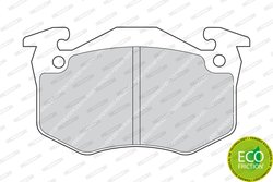 Set placute frana Ferodo FDB881