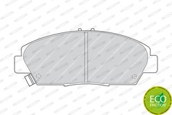 SET PLACUTE FRANA FERODO FDB904 - Compatibil cu HONDA, ROVER