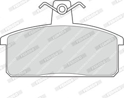 Set placute frana Ferodo FDB906