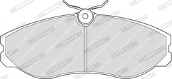 SET PLACUTE FRANA FERODO FDB909 - Compatibil cu FORD, LDV, NISSAN