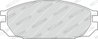 Set placute frana Ferodo FDB937
