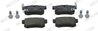 SET PLACUTE FRANA FERODO FDB956 - Compatibil cu ACURA, FIAT, HAVAL, HONDA, MG, ROVER, SUZUKI