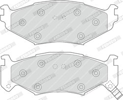 Set placute frana Ferodo FDB977