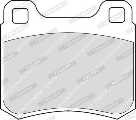 Set placute frana Ferodo FDB979