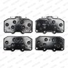 SET PLACUTE FRANA FERODO FDB986 - Compatibil cu NISSAN, SUBARU