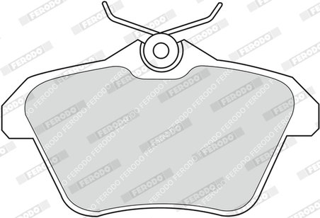 Set placute frana Ferodo FDB995