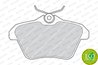 Set placute frana Ferodo FDB995