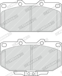 SET PLACUTE FRANA FERODO FDB986 - Compatibil cu NISSAN, SUBARU