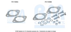 SET MONTAJ, FILTRU FUNINGINE/PARTICULE BM CATALYSTS FK11006 - Compatibil cu FORD, VOLVO