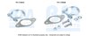SET MONTAJ, FILTRU FUNINGINE/PARTICULE BM CATALYSTS FK11005 - Compatibil cu FORD, MAZDA, VOLVO